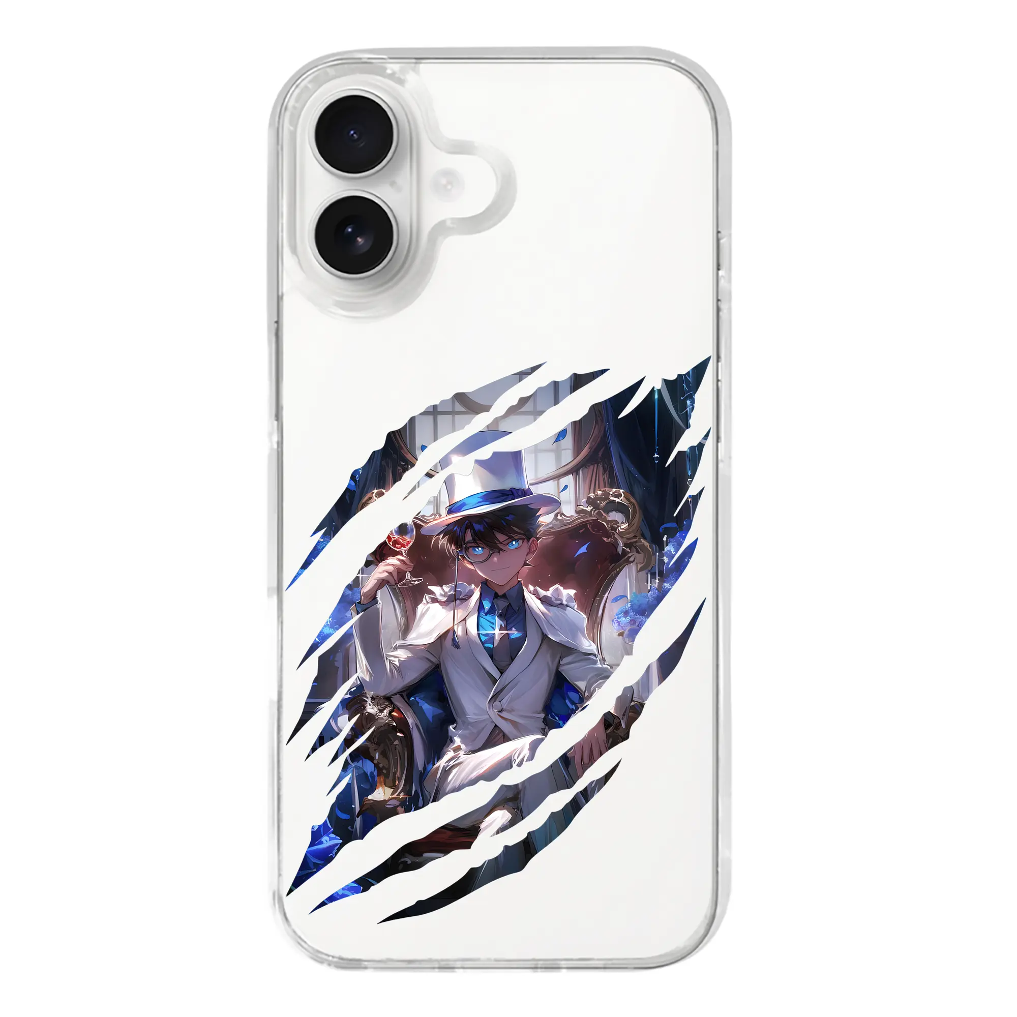 名探偵コナン グッズ 江戸川 コナン - iPhone 17シリーズ 透明スマホケース – 薄型・耐衝撃・精密フィット保護カバー